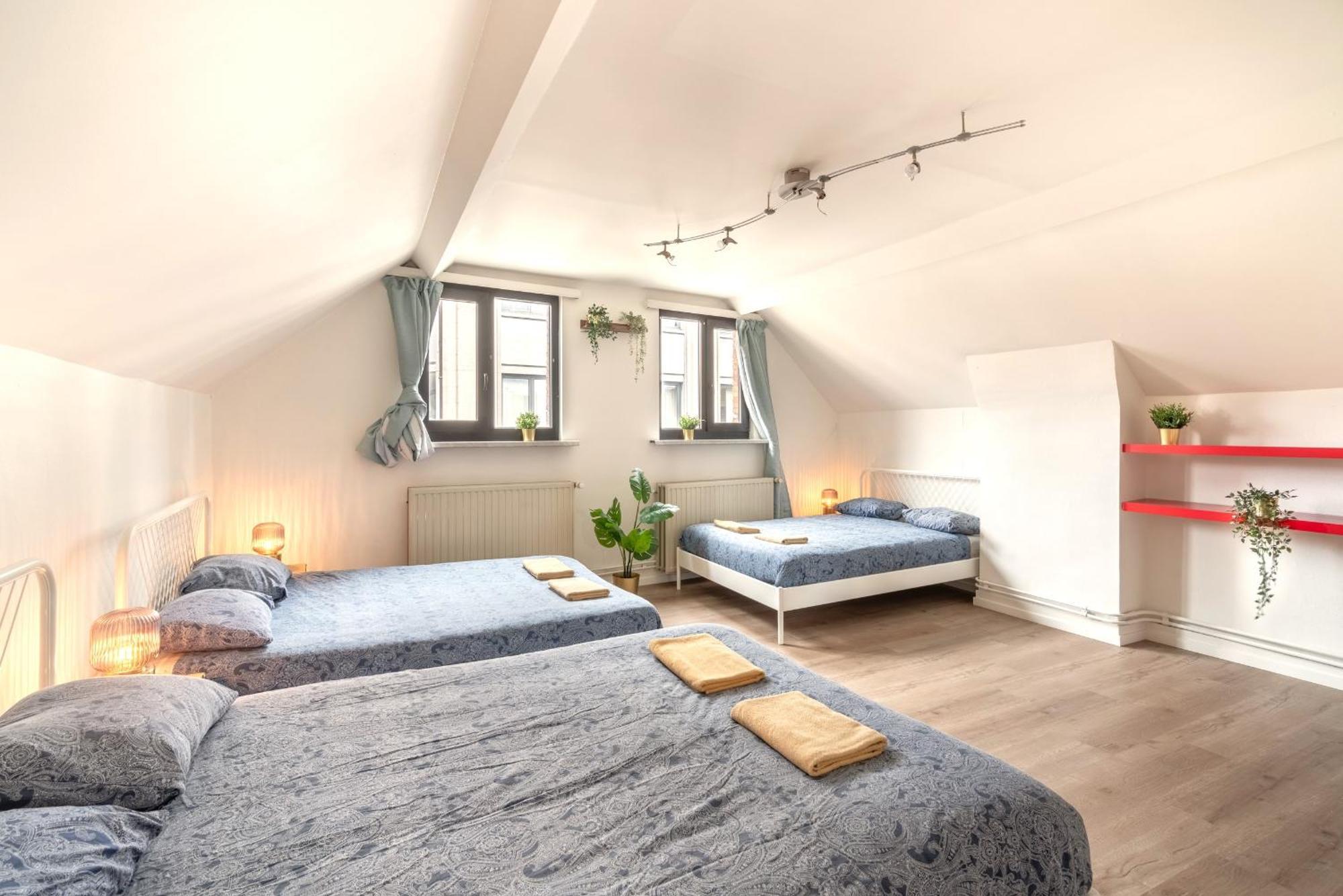 Authentic Apartments In The Center Of Antwerpen Exteriör bild
