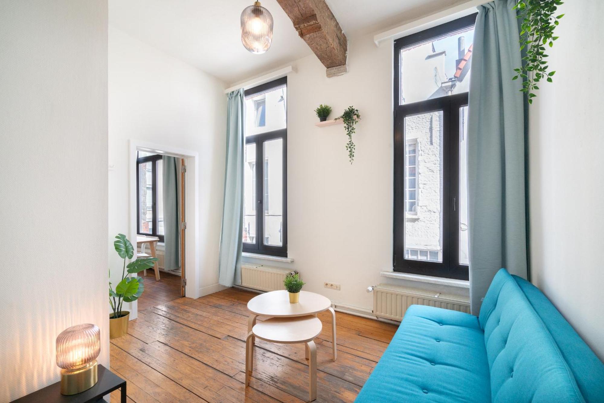 Authentic Apartments In The Center Of Antwerpen Exteriör bild